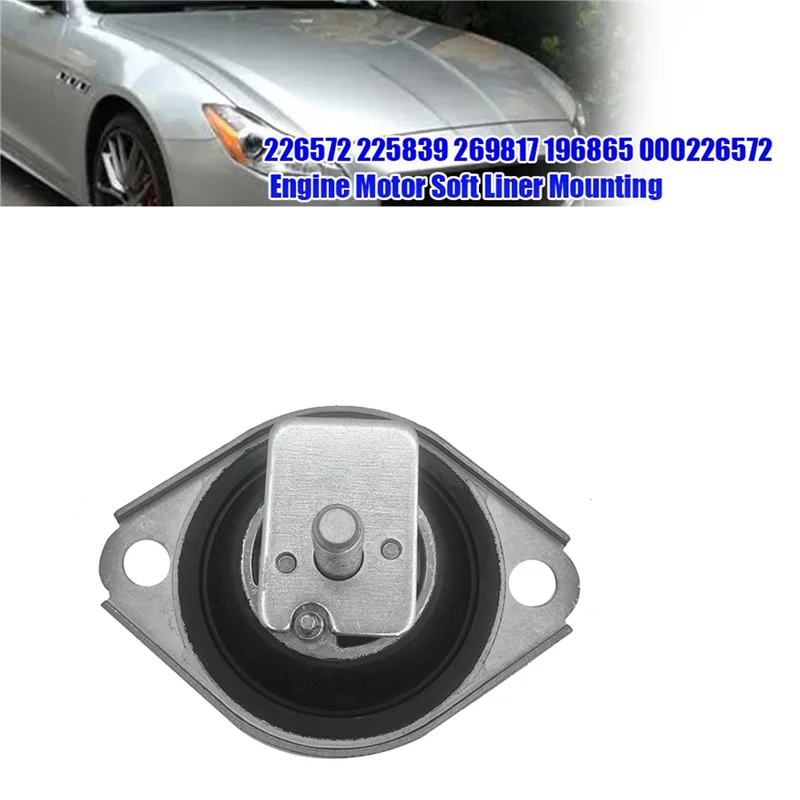 Maserati Quattropote M139 Granturismo Ferrari 225839 196865 000196865 용 2X 엔진 모터 마운트 소프트 라이너 베어링