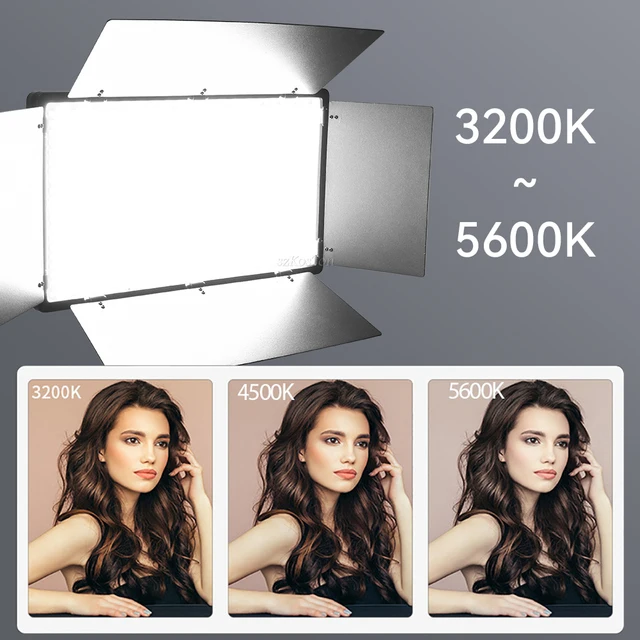 Éclairage Led 600s pour film et télévision, lampe de remplissage, studio,  micro-film, mariage, ensemble de tournage extérieur, CD50 T10 - AliExpress