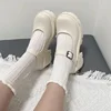 White Mary Jane Lolita Shoes Japanese Students JK Female High Heel Uniform College Girl Shoes Platform Shoe Ladies Vintage Pumps 3