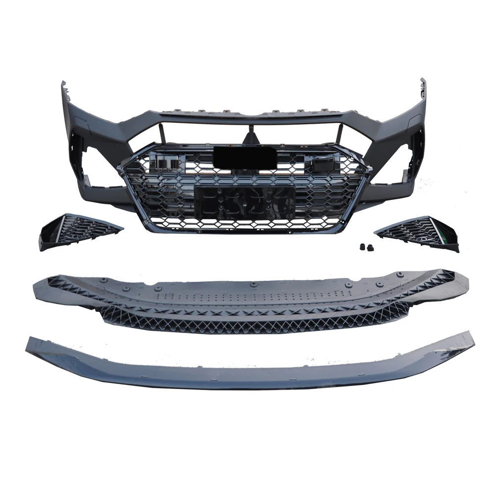 

Modified parts front bumper body kit for A7 2019-2021 upgrade to RS7