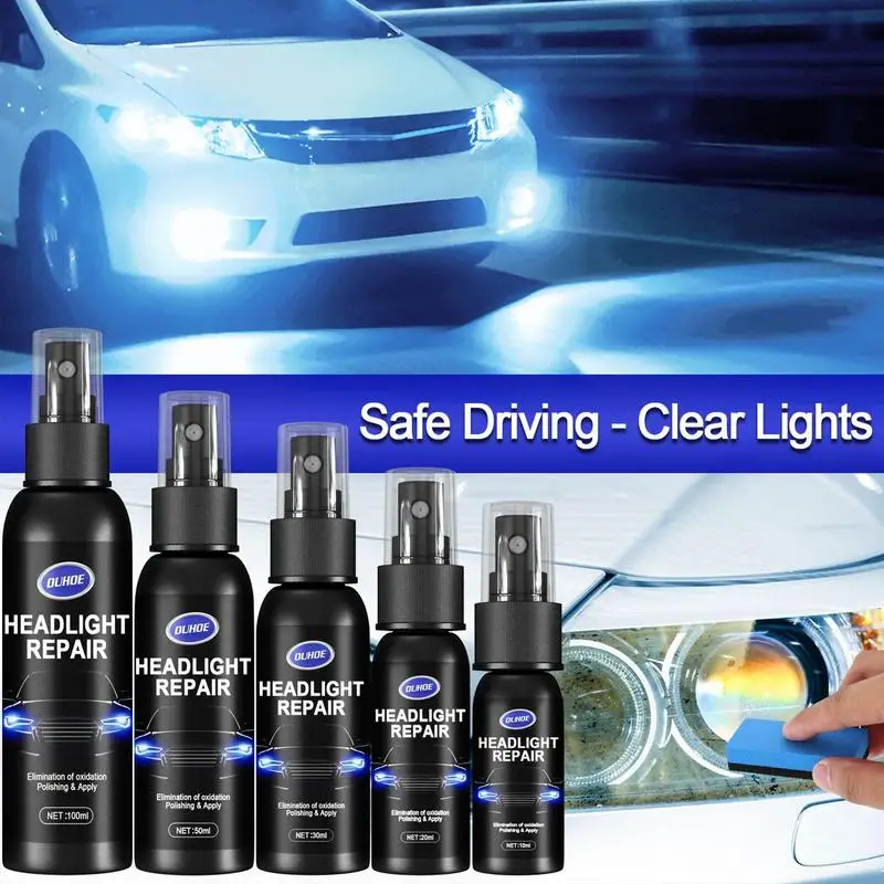 CarHeadlightRepairFluidHeadlightCoatingRefurbishmentRepairAgent