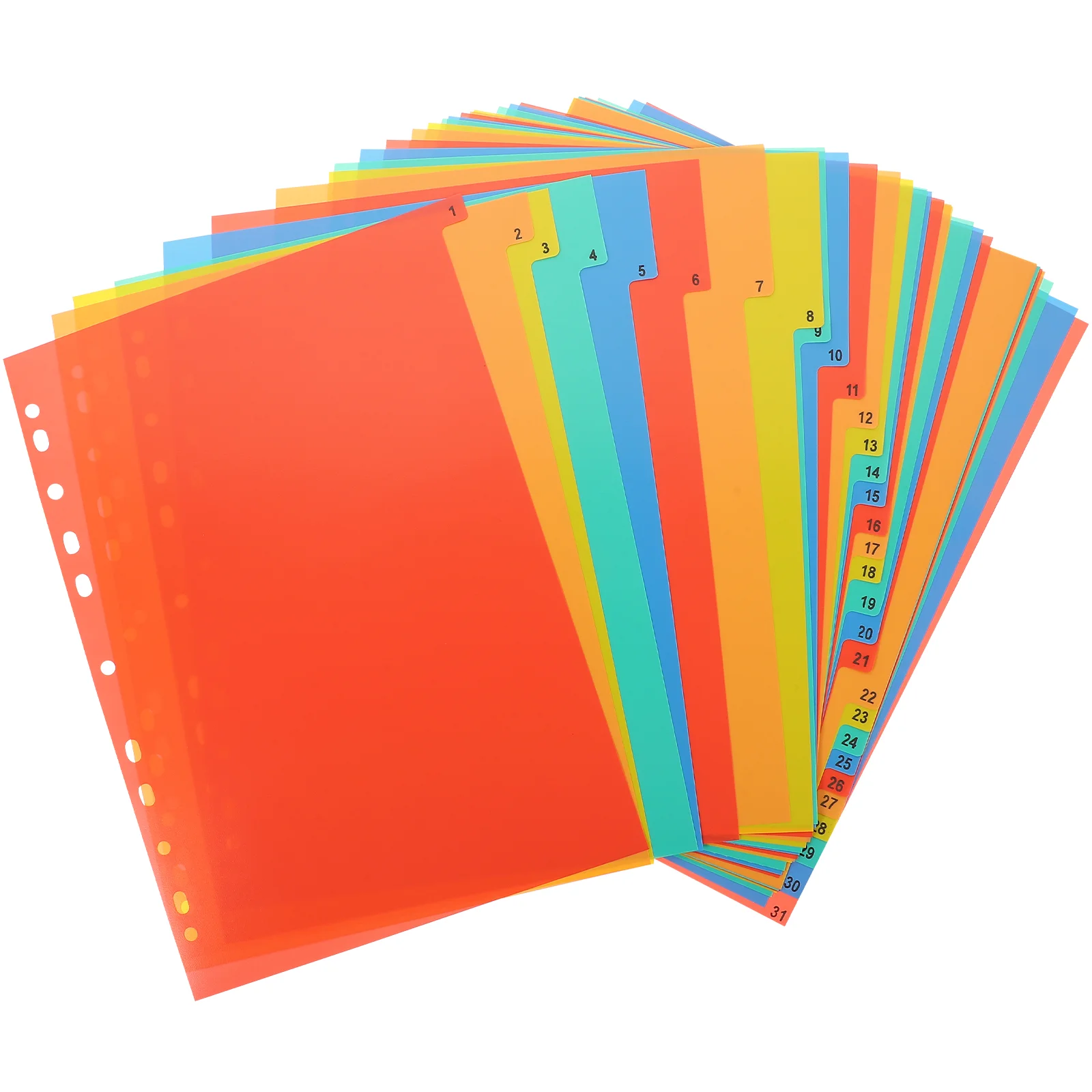

Office Subject Divider Folders Notebook A4 Folders Divider File Divider Subject Divider for Folders Notebook Folders Divider