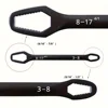 1pc  3-17mm Multifunctional Double End Box Wrench Hexagonal Solid Wrench for Tightening Various Diameter Screws and Nuts 4