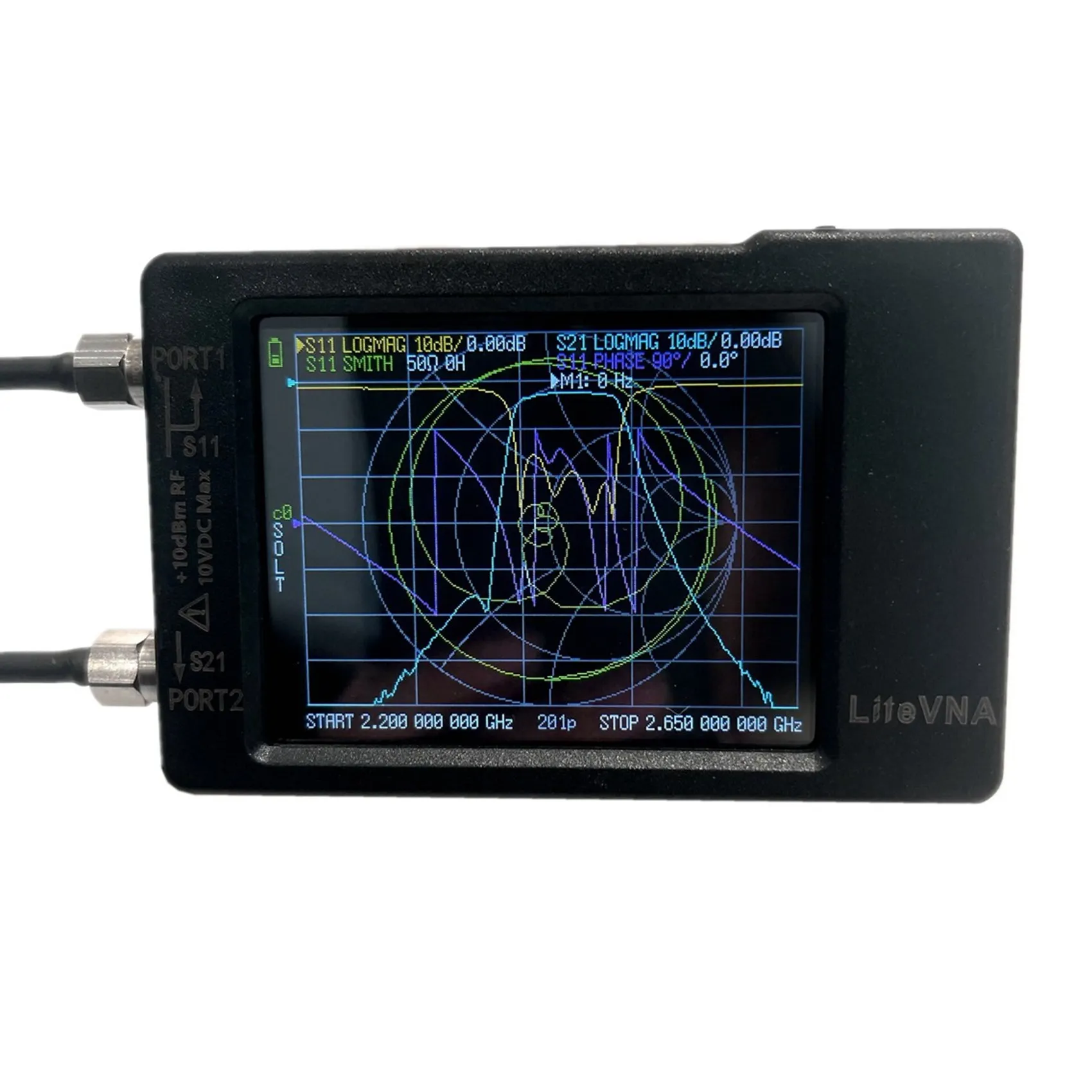 New LiteVNA-64 50KHz-6.3GHz LiteVNA 4Inch Touch Screen Vector Network Analyzer HF UHF Antenna Analyzer Update of NanoVNA 4