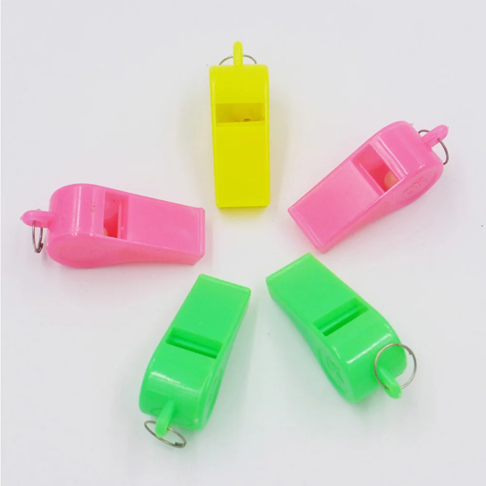 Colorful Whistle Sports Race Cheering Whistle Referee Whistle Party Training Soccer Football Basketball Cheerleading Tool