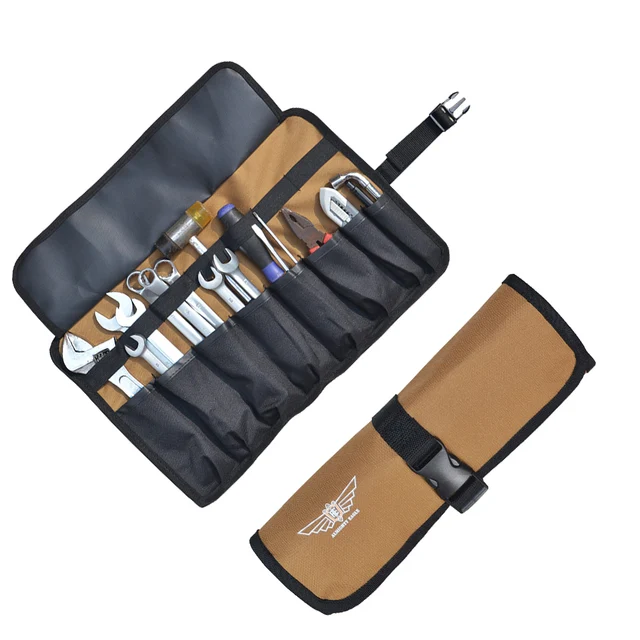 Sacs à outils Oxford rangement boîte à outils Portable bobine pliante roulant électriciens organisateur multi-usages Kit d'outils de réparation de voiture sacs 1