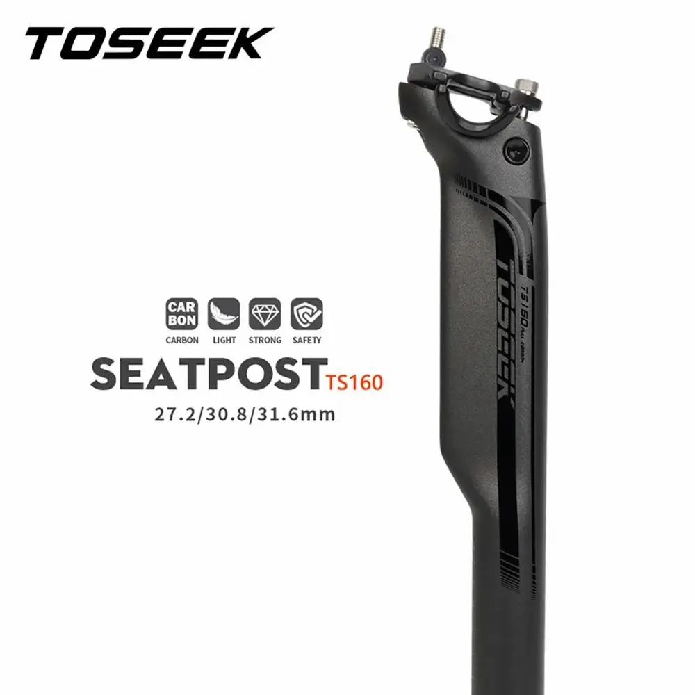 

TOSEEK TSP-C31 Seatpost Carbon Bicycle Seat Offset 20mm Bike Seat Post Bicycle Accessories 27.2mm 30.8mm 31.6mm