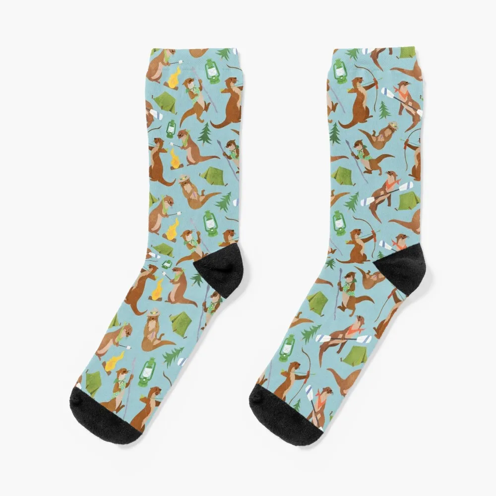 Scout's Otter Socks happy Thermal man winter Socks For Women Men's