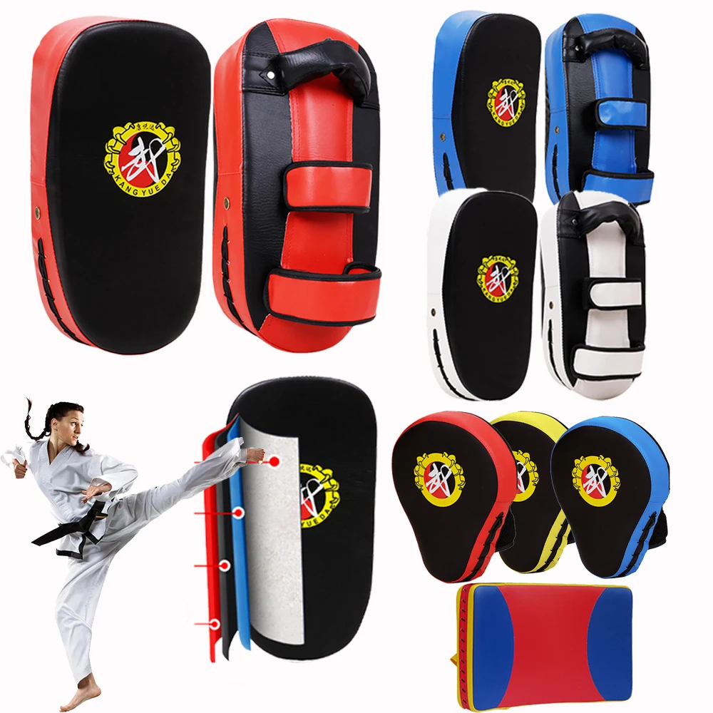 Boxing Mitts Training Target Focus Punch Pad Combat Taekwondo Boxer Pads Kick Bag Karate Combat Thai Glove Fitness Equipment
