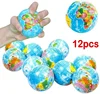 12Pcs/Set Soft Squishy Toy Earth World Map Toys For Children Slow Rising Stress Relief Antistress Novelty Gag Toy Kid Funny Gift 1