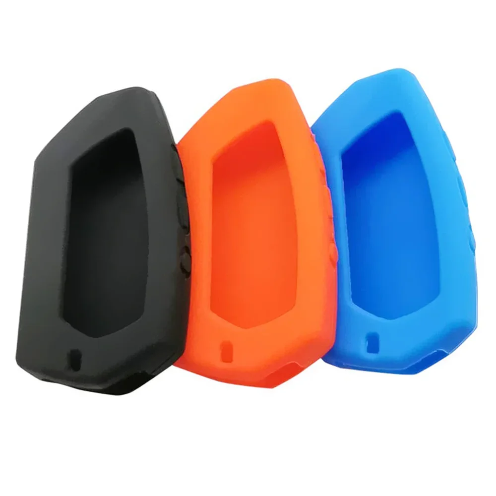 Silicone Car Key Case Protector For Pandora DX-90 D010 DX 90 91 6X 9X 90B 90BT 90L 42 Moto Russia 2 Way LCD Remote Alarm Cover