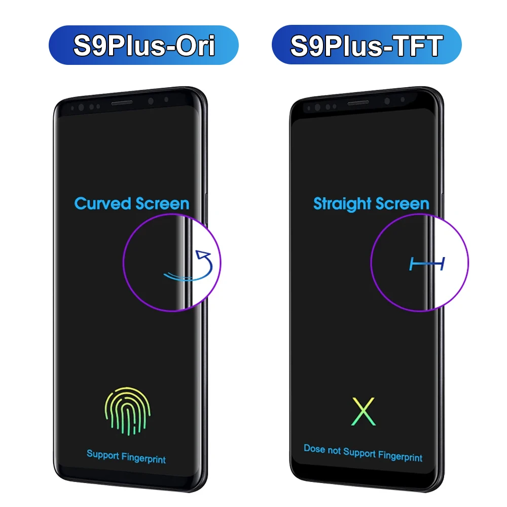 TFT S9 ÷ LCD ÷ ũ, Ｚ  S9 + G965 G965F ,  ġ ũ ,  ü 