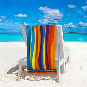 Quick-Dry Beach Towel Microfiber Running Yoga Gym Fitness Towel Super Soft Lightweight Swimming Yoga Beach Bath Towel Large Size 2