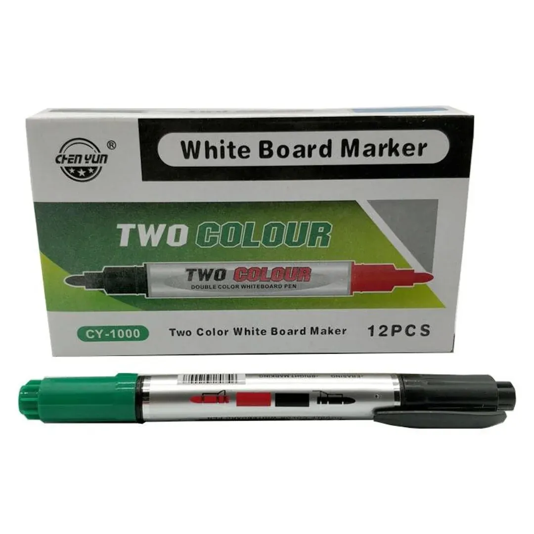 Scratchable Double Headed Whiteboard Pen for Children's Multicolor Double Headed Graffiti Pen whiteboard pens