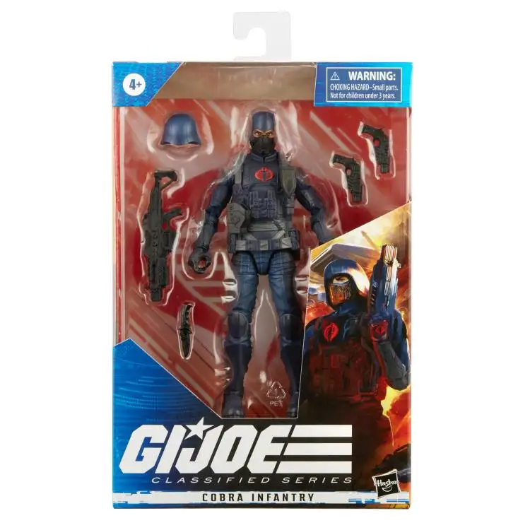 

In Stock G.I. Joe Classified Series Cobra Infantry & Gung Ho 6 Inches 15CM 1/12 Original Action Figure Model Toy Hobby Gift