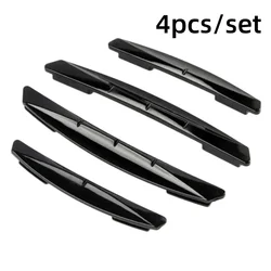 Universal Car Door Edge Guards - Self - Adhesive Scratch Protector Trim, 4 - Pack (Black 4pcs )
