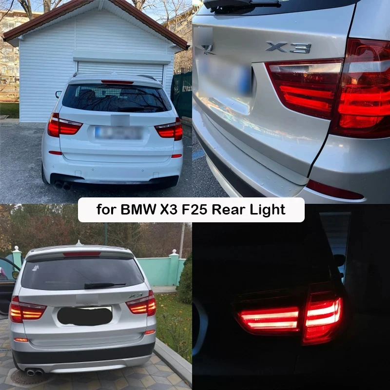 25PCS/50PCS For BMW X3 F25 2011 to 2015 Rear Driver B003809.2 LED Light Repair Replacement Car Tail Lights