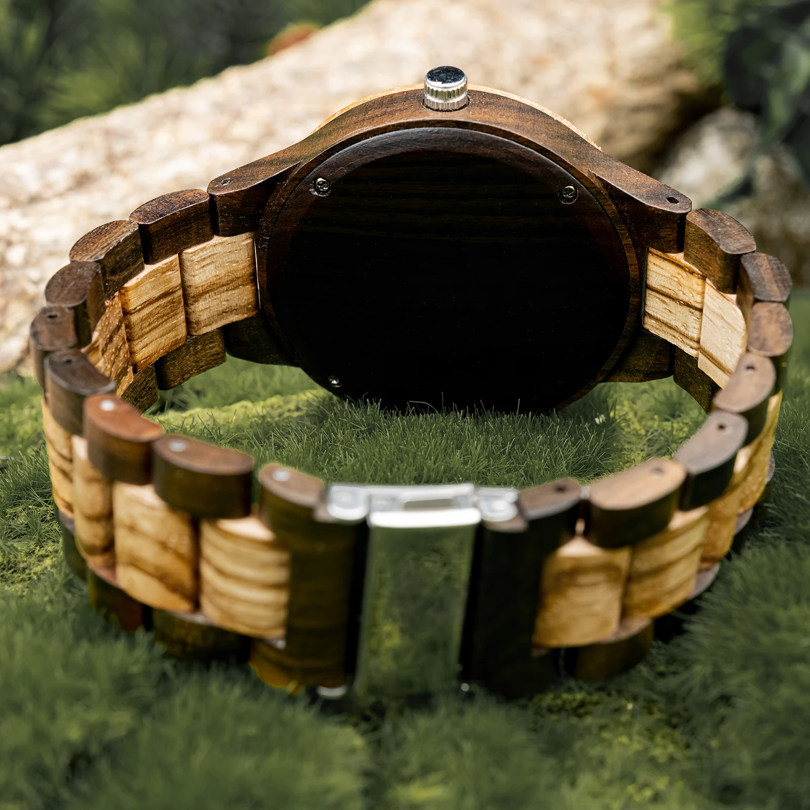 BOBO BIRD-Montres en bois pour hommes, Viking Kokors, Symdains Relojes Para zones bre, Logo personnalisé