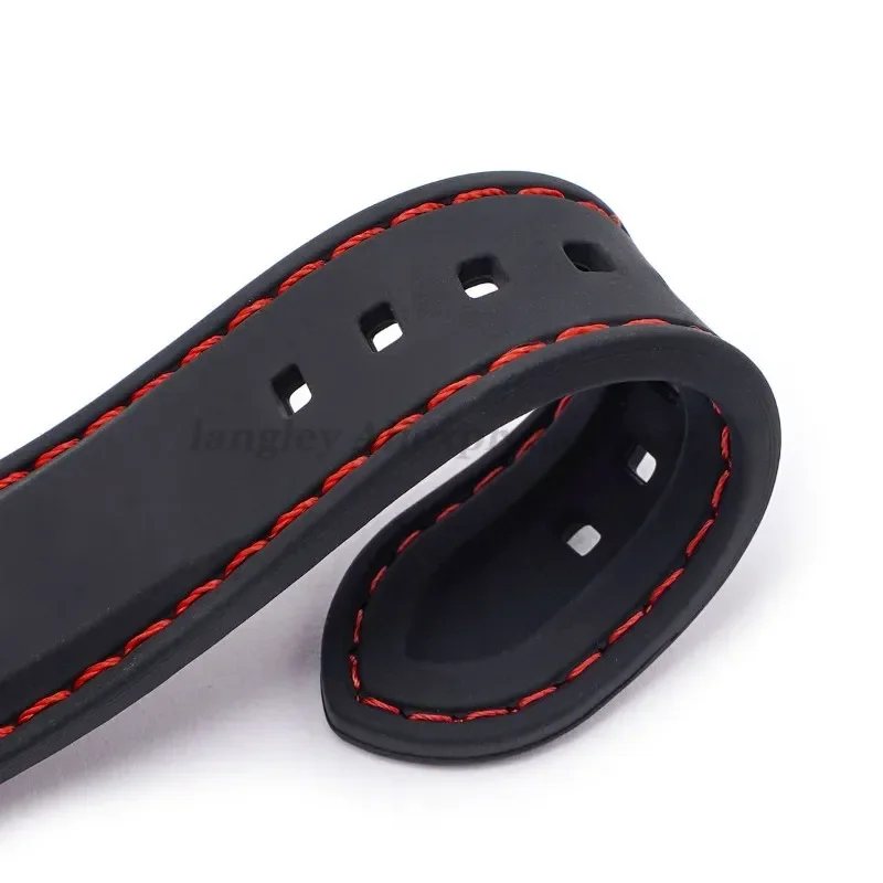Silicone Sport Watchband - Waterproof Rubber Strap