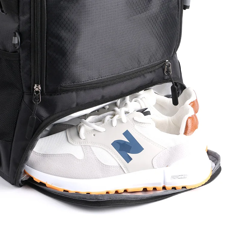 sports backpack school bags for teenage boys soccer basketball backpack middle high school backpack shoe backpack for soccer man 5
