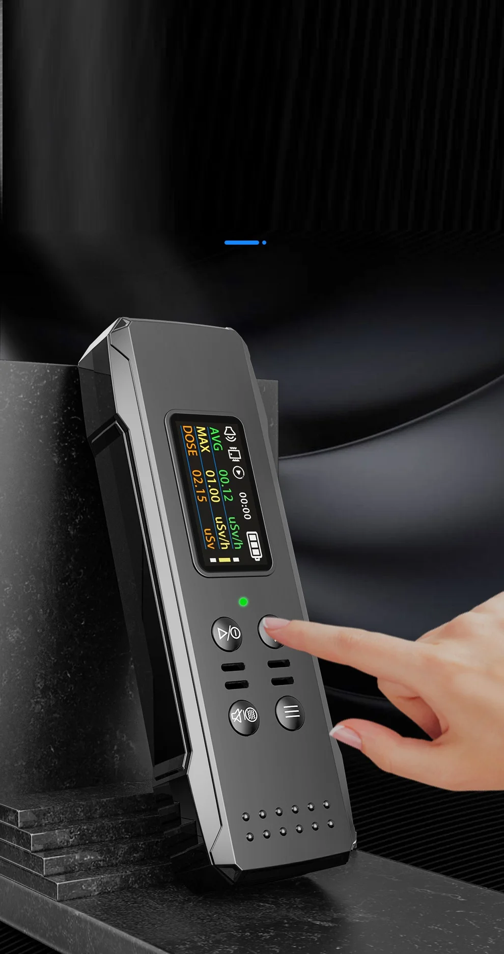 Radiation Detector Geiger Counter Nuclear Radiation Detector Alpha Beta Gamma X Ray Dosimeter Personal