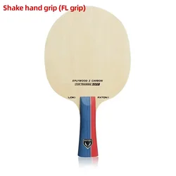 LOKI RXTON Offensive 7-Ply Table Tennis Blade with Carbon Layers (FL grip)