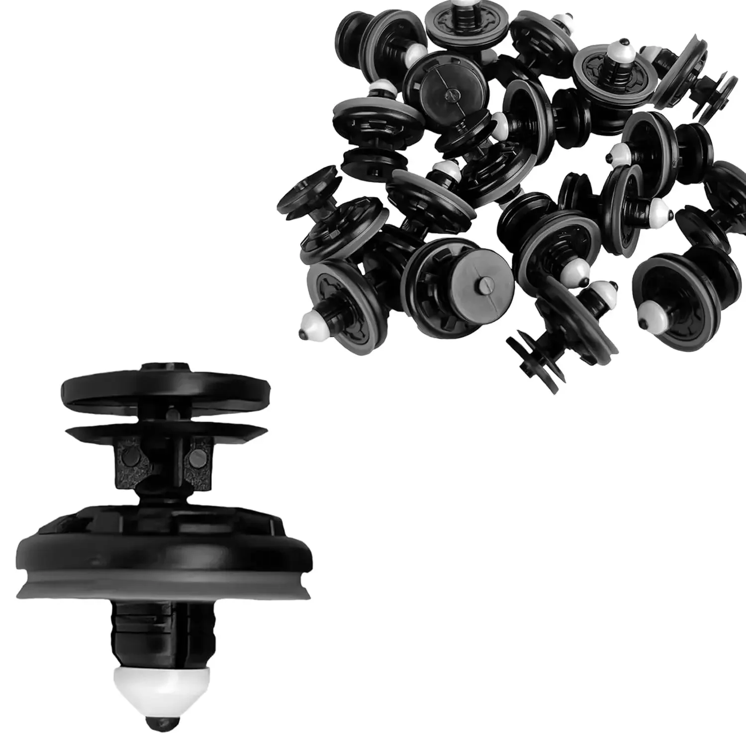 For VW Transporter T5 T6 2003 - 2015 Multivan Doubleback Car Door Panel Card Trim Clips Inner Fastener Rivet Direct Replacement