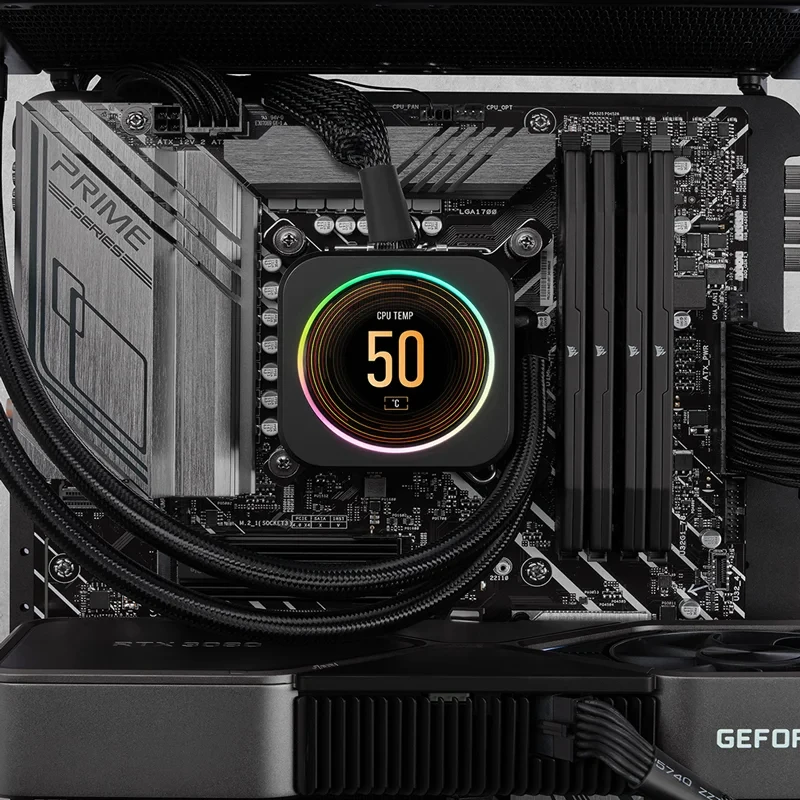 Corsair Vengeance 인텔 최적화 데스크탑 메모리, 온보드 전압 조절, XMP 3.0, DDR5 RAM, 16GB, 32GB, 5200 5600 6000, 6400MHz