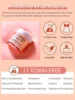 6pcs Red Pink Coral Dipping Powder Set, Air Drying Dip Powder Nail Kit No UV/LED Lamp Needed for Salon Manicure Nail Art 5