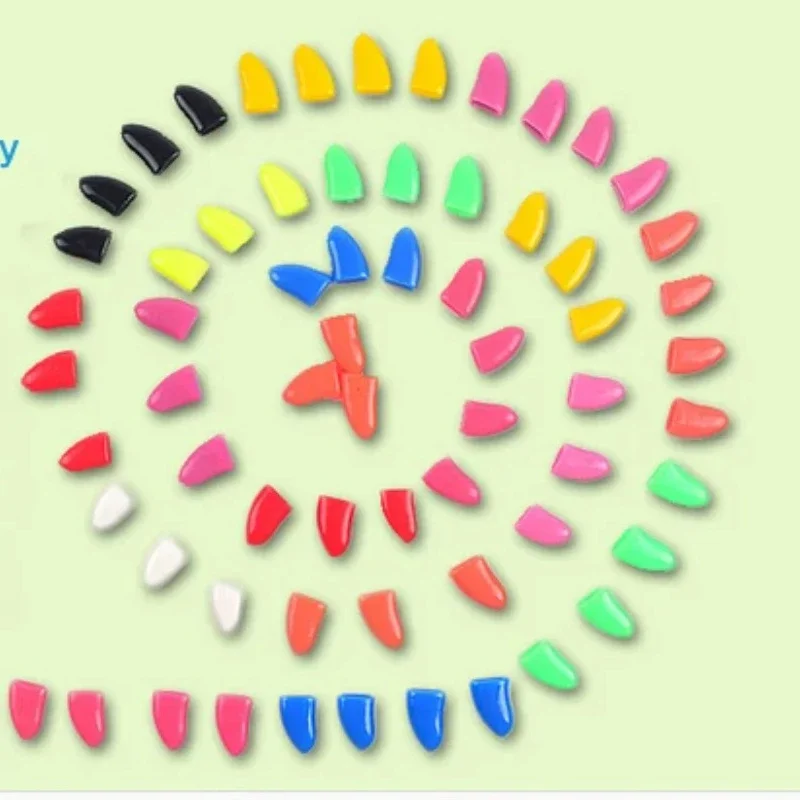 20Pcs Colorful Claw Control Nail Caps for Dogs/Cats 2