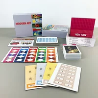 Modern Art  Board Game 3-6 Players With Strategy Game For Party/Family Table Game Card Games 1