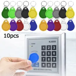 10pcs 13.56MHz RFID Keyfobs Key Card Clone Card NFC Tag Access Control Key