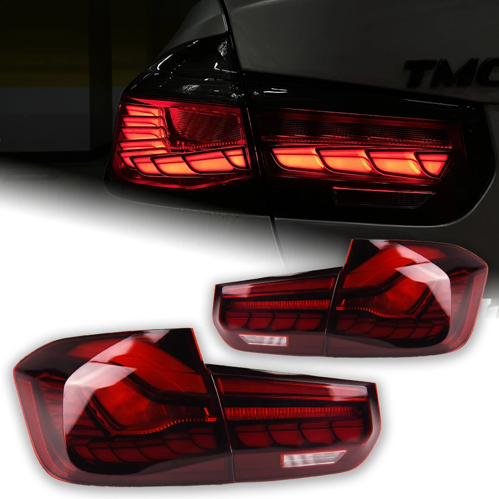AKD Car Lights for BMW F30 LED Tail Light 2013-2018 F35 F80 Rear Lamp M4  Design 318i 320i 325i 330i DRL Signal Auto Accessories