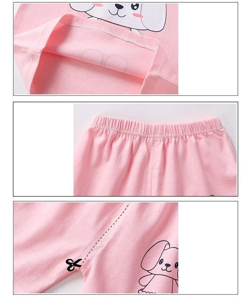 Baby Clothing Set expensive Brand Clothing Kids T-shirt Shorts Suit Casual Summer Children's Short Sleeve Sets Printed Cartoon Boys Girls Outfits 0-4 Age Baby Clothing Set luxury