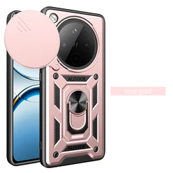 Custodia Armor Potenziata con Protezione per Fotocamera Scorrevole e Supporto a Anello