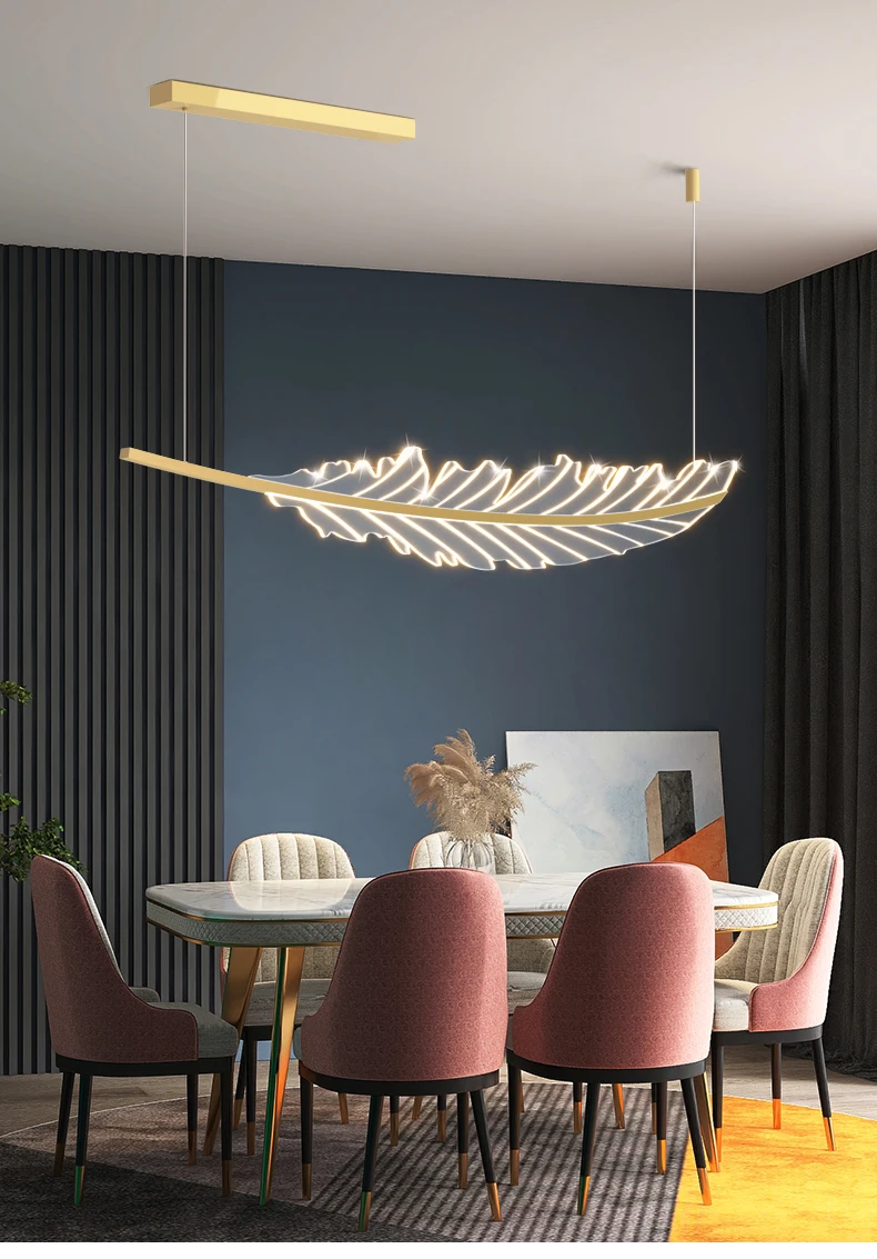 Feather Pendant Light