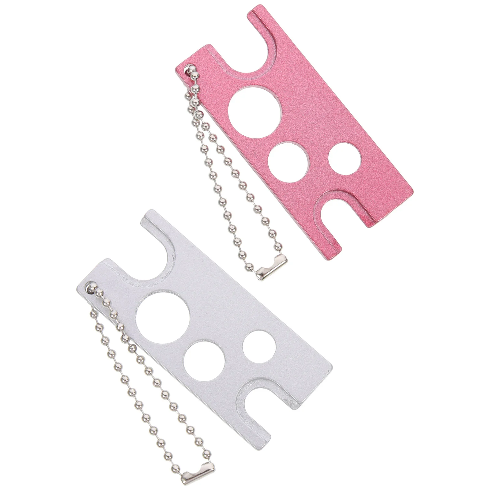 

Essential Oil Bottle Opener Stainless Steel Glue Bottle Opener Roller Ball Caps Opener Keychain Metal Jar Opener Tool Bottle