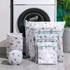 7 Sizes Laundry Bag for Dirty Clothes Underwear Bra Washing Bags Cartoon Alpaca Travel Portable Organizer Bag Bra Laundry Basket 1