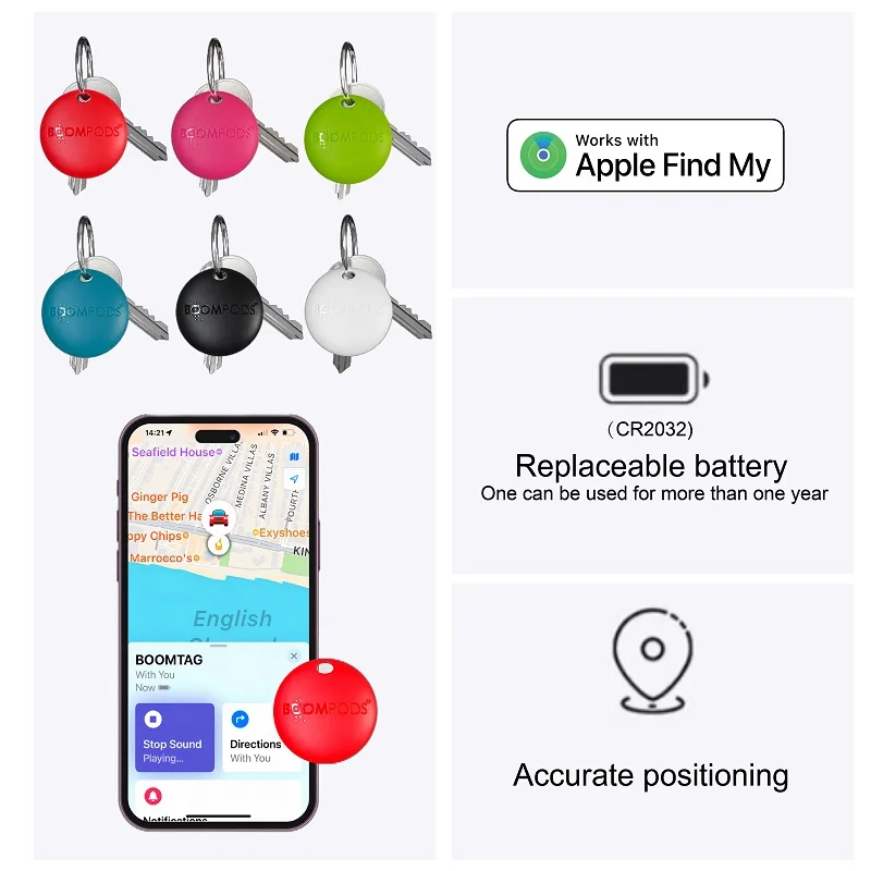 Smart Tag for apple Airtag GPS Position Tracker Car Key Luggage Backpack Tracker Finder Device For Apple Find My App IOS Only 3