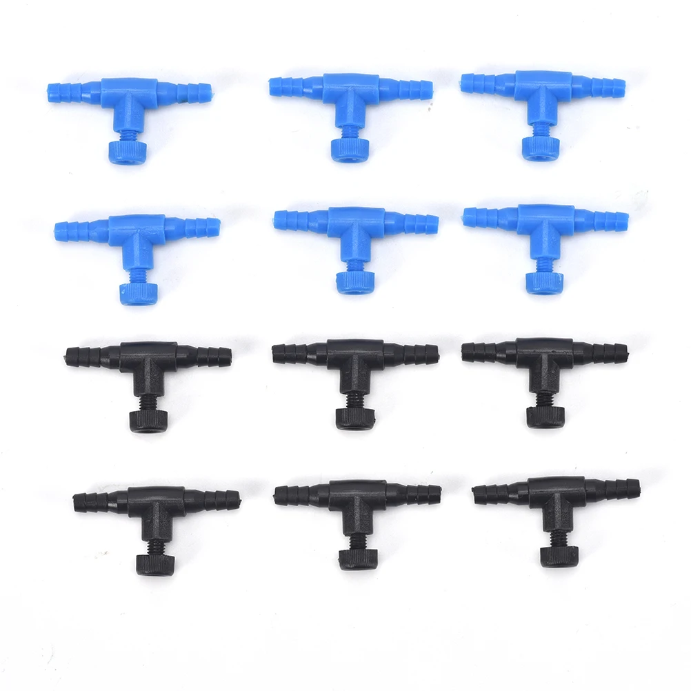 3/10pcs Fish Tank Air Line Flow Control Regulator Valve Aquarium Connector Pump Flow Pipe Valves Parts for 4/6mm Airline