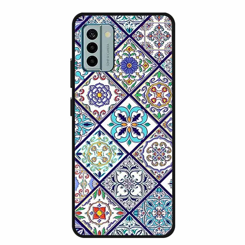 Elegant Black Silicone 3D Relief Emboss Soft Back Case Cover