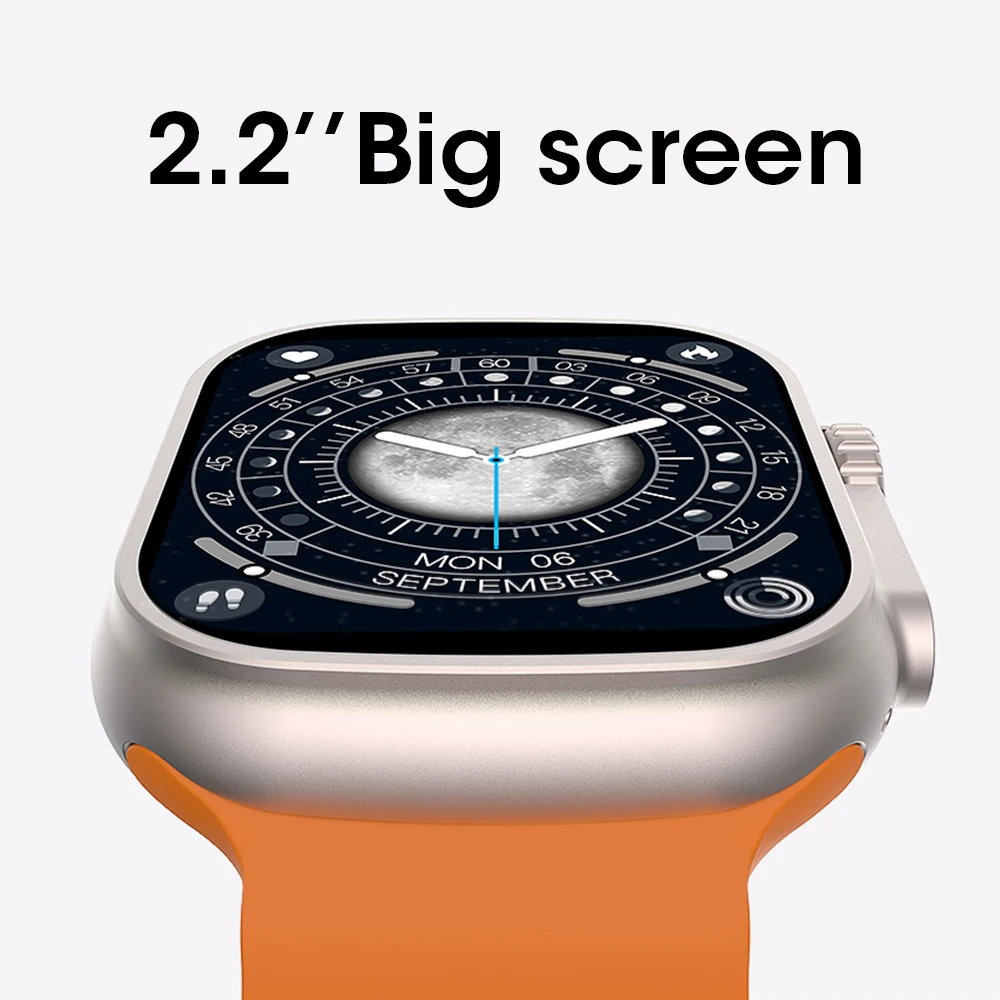 IWO PRO U9 Ʈ Ʈġ, W68 Ʈ ƽ ׷̵ ø 8, 49mm ħ , NFC   Ʈġ PK DT8 Ʈ