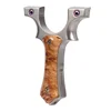 High Quality Hunting Stainless Steel Slingshot With Flat Rubber Band Outdoor Sports Hunting Shooting Catapult Accessorie 1