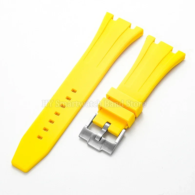 Rubber Waterproof Wristband with Metal Buckle