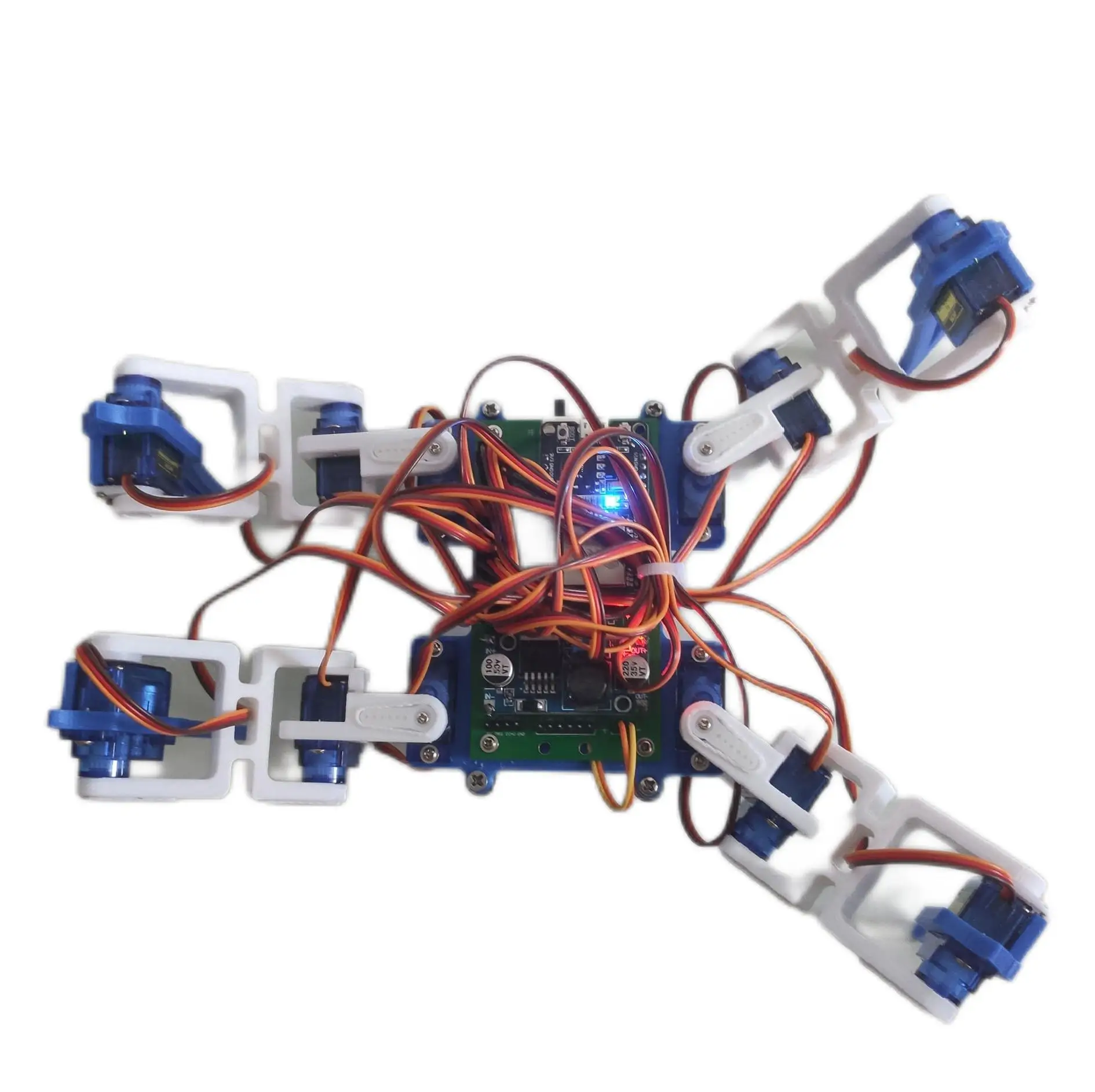 Dof Electric Spider Robot Kit DIY Educational Intelligence