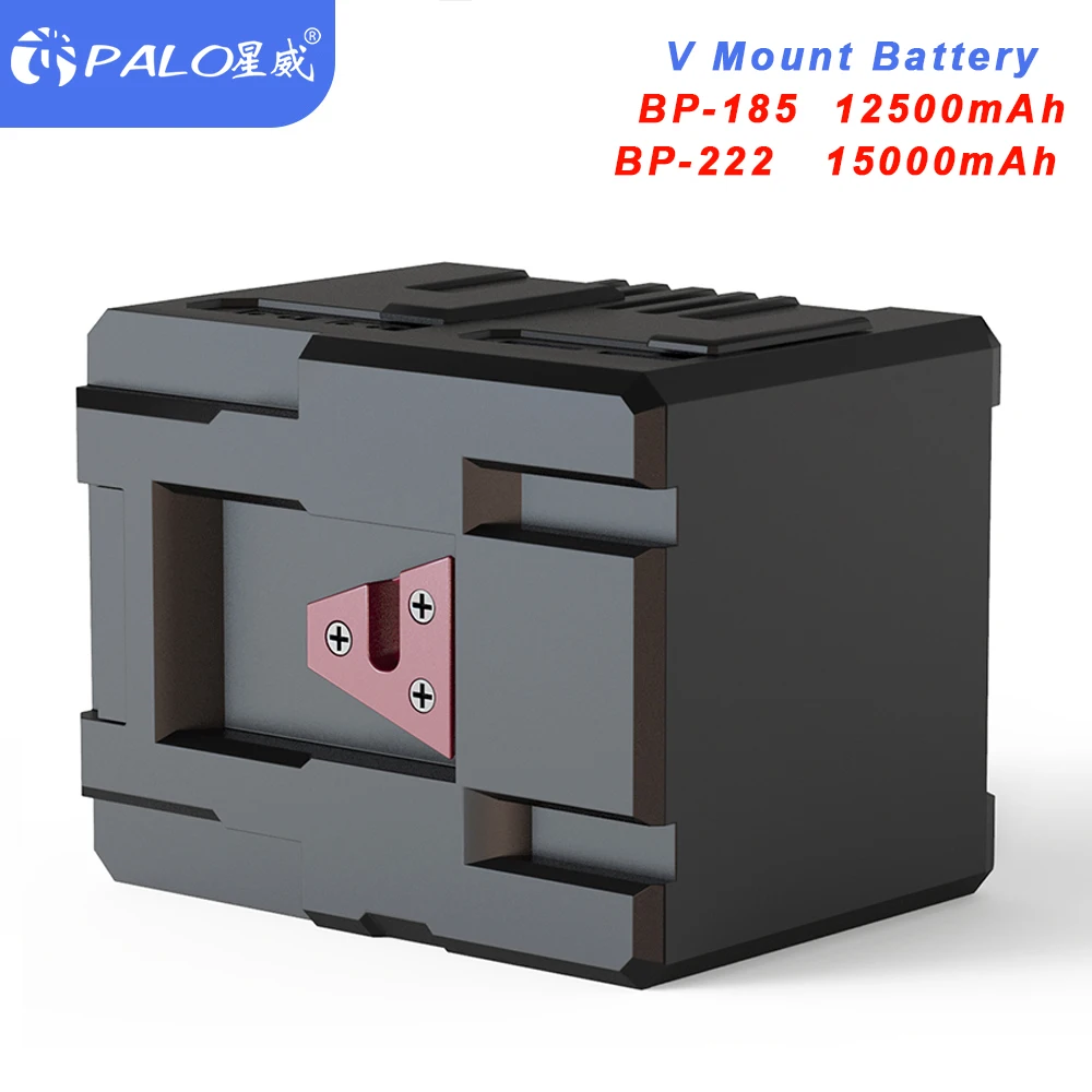 Batteria Con Montaggio A V Bp-185 Bp-222 Per Sony Hdcam,Xdcam, Fotocamere Cinematografiche Digitali, Luce A Led, Dslr Bmpcc 4K,Monitor E Altre Videoca