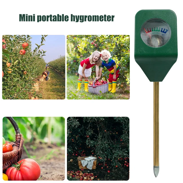 Hordozható Mini Higrométer Detektor Kerti Virágcserepített Talaj Nedvességtartalmú Szerszám - Image 3