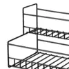 Coffee Syrup Rack Stand Easy Installation Easy to Clean Kitchen Storage Rack 5