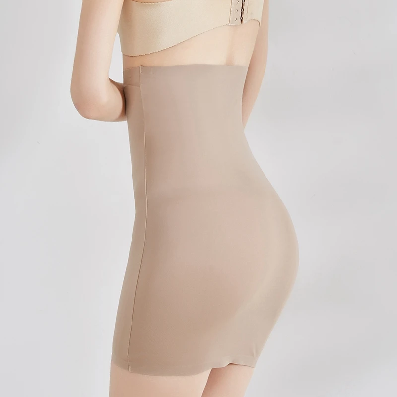 Women Half Slips for Under Dresses High Waist Underskirt Seamless Skirt Tummy Control Body Shaper Butt Lifter Slimming Underwear body shaper