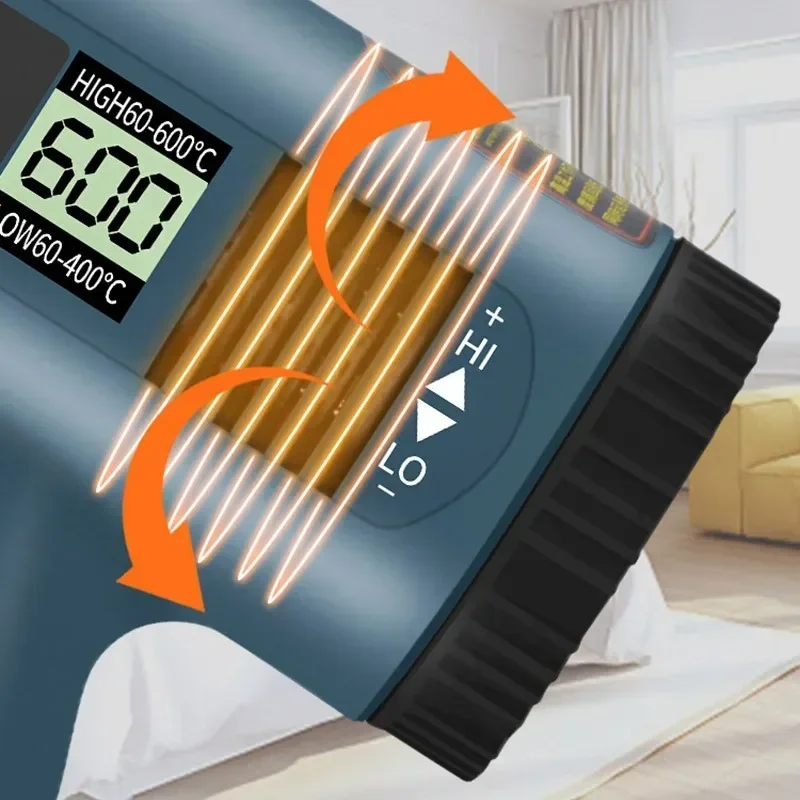220V/110V hot air gun 2000W advanced electric heating gun advanced hot air temperature adjustable electric heating